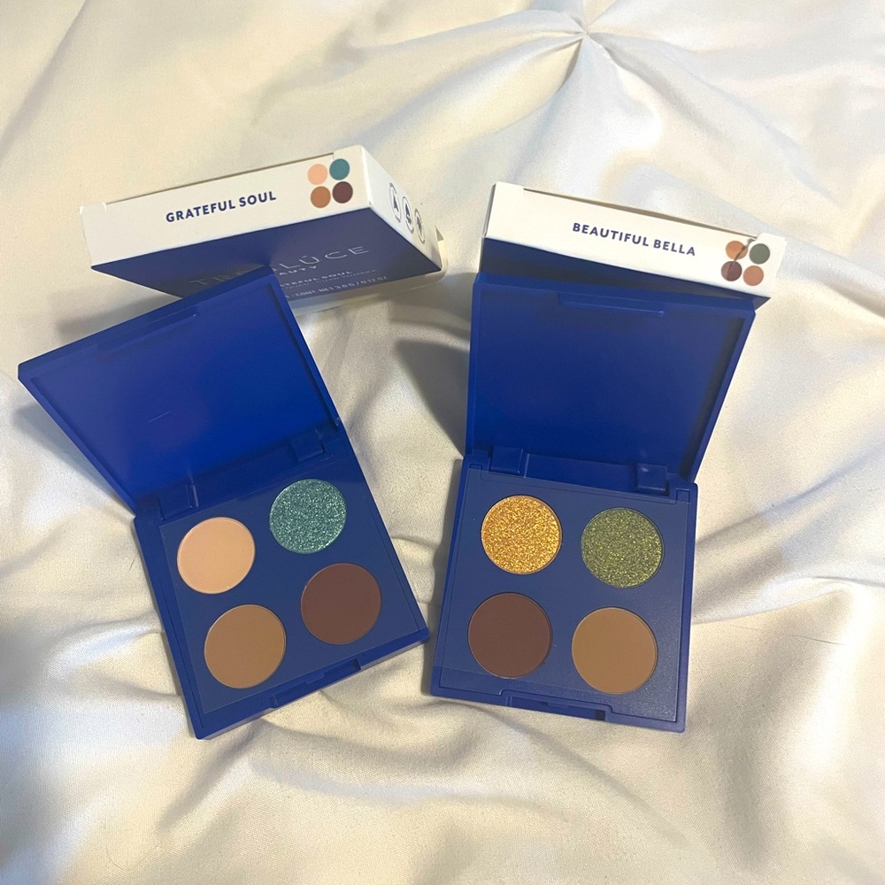🌸Tresluce Beauty Beautiful Bella & Grateful Soul Quad Eyeshadow Palettes